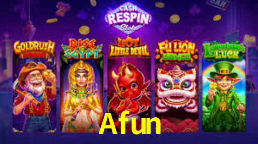 Interface do App Afun